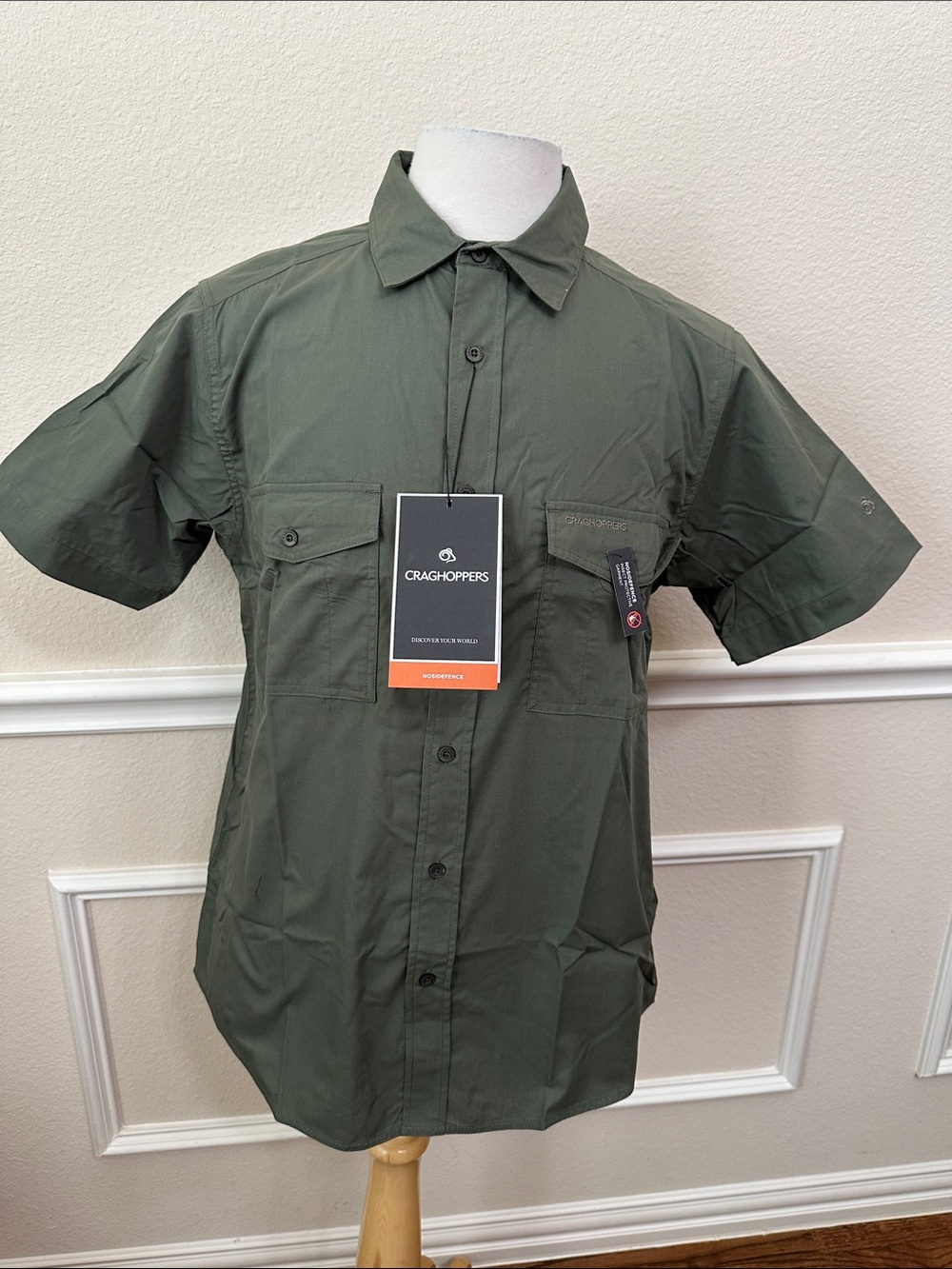 Craghoppers KIWI SHORT SLEEVE SHIRT - Cedar